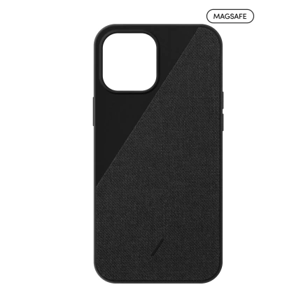 Чохол Native Union Clic Canvas Case with Magsafe for iPhone 12 | 12 Pro - Slate (CCAVM-BLK-NP20M)