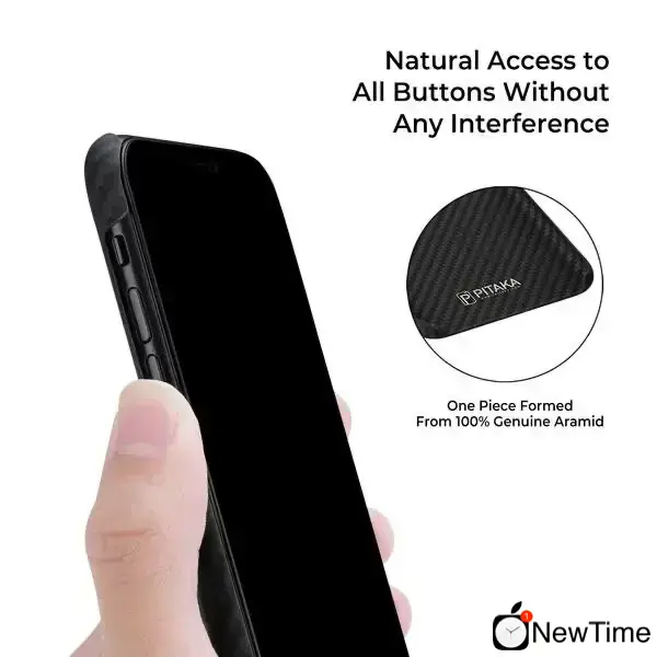 Чехол Pitaka Air Case Black/Grey for iPhone 12 Pro Max (KI1201PMA)