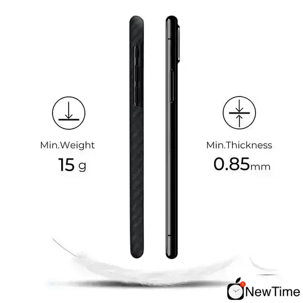 Чехол Pitaka Air Case Black/Grey for iPhone 12 Pro Max (KI1201PMA)