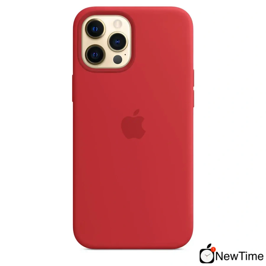 Чехол Apple iPhone 12 Pro Max Silicone Case with MagSafe - (PRODUCT)RED (MHLF3)