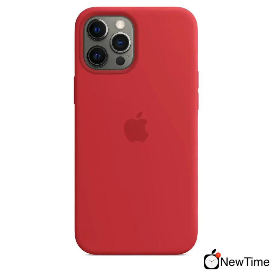 Чехол Apple iPhone 12 Pro Max Silicone Case with MagSafe - (PRODUCT)RED (MHLF3)