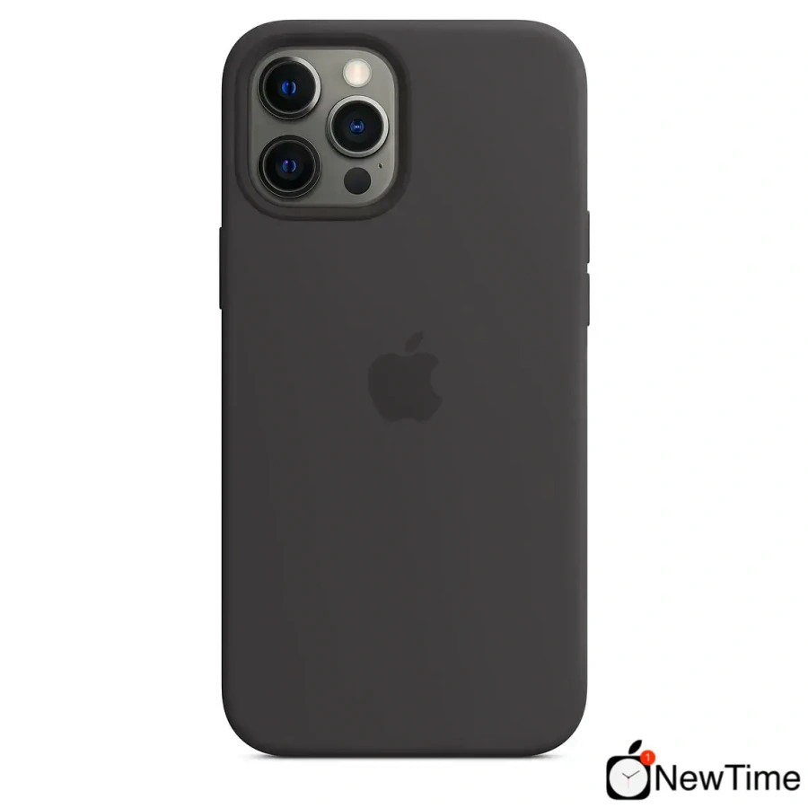 Чохол Apple iPhone 12 Pro Max Silicone Case with MagSafe - Black (MHLG3)