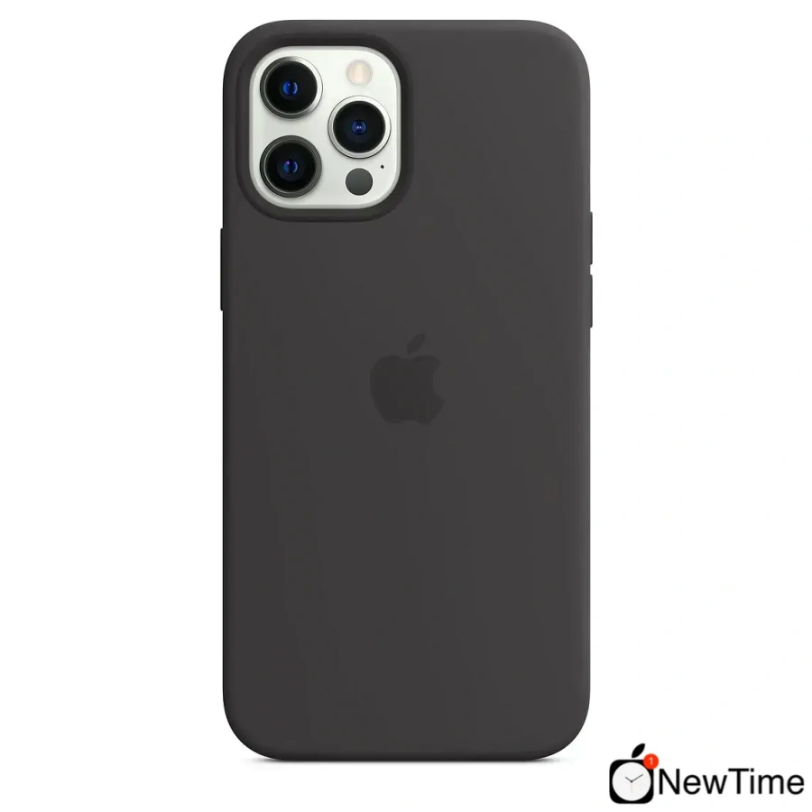 Чохол Apple iPhone 12 Pro Max Silicone Case with MagSafe - Black (MHLG3)
