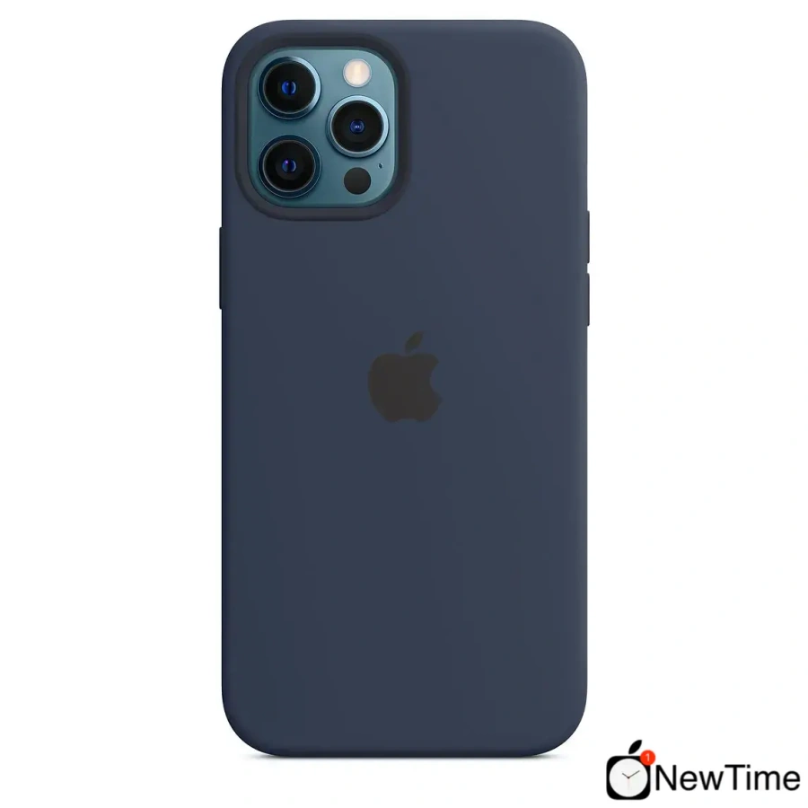 Чохол Apple iPhone 12 Pro Max Silicone Case with MagSafe Lux Copy - Deep Navy (MHLD3)