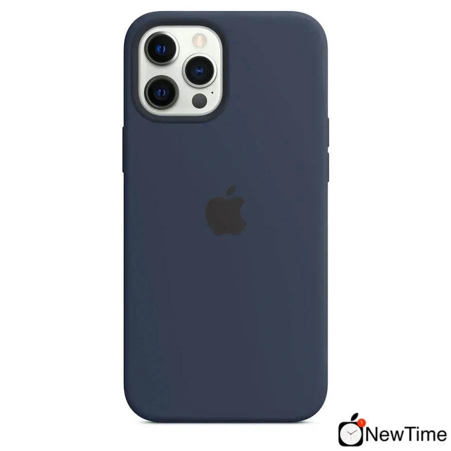 Чохол Apple iPhone 12 Pro Max Silicone Case with MagSafe Lux Copy - Deep Navy (MHLD3)