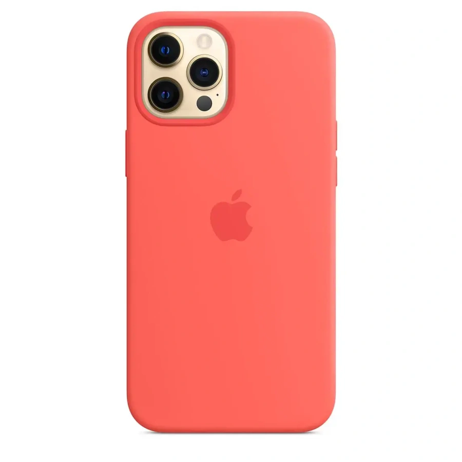 Чохол Apple iPhone 12 Pro Max Silicone Case with MagSafe Lux Copy - Pink Citrus (MHL93)