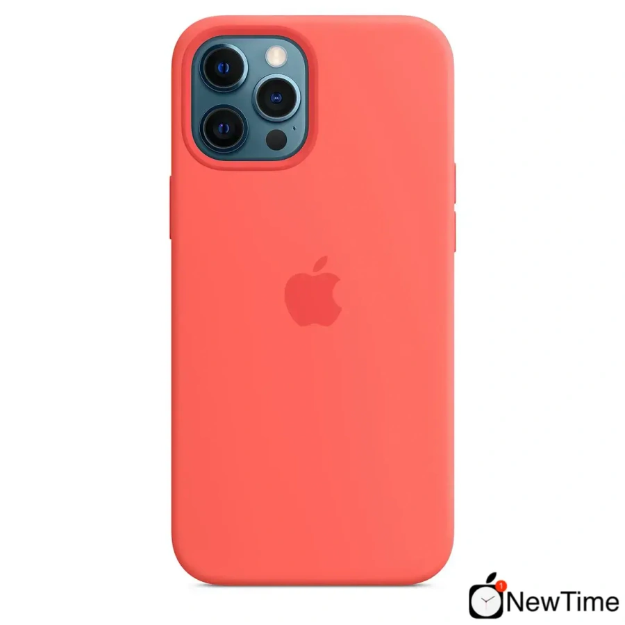 Чехол Apple iPhone 12 Pro Max Silicone Case with MagSafe - Pink Citrus (MHL93)