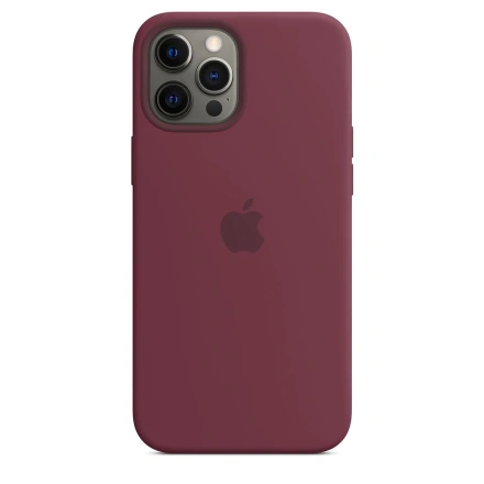 Чохол Apple iPhone 12 Pro Max Silicone Case with MagSafe Lux Copy - Plum (MHLA3)