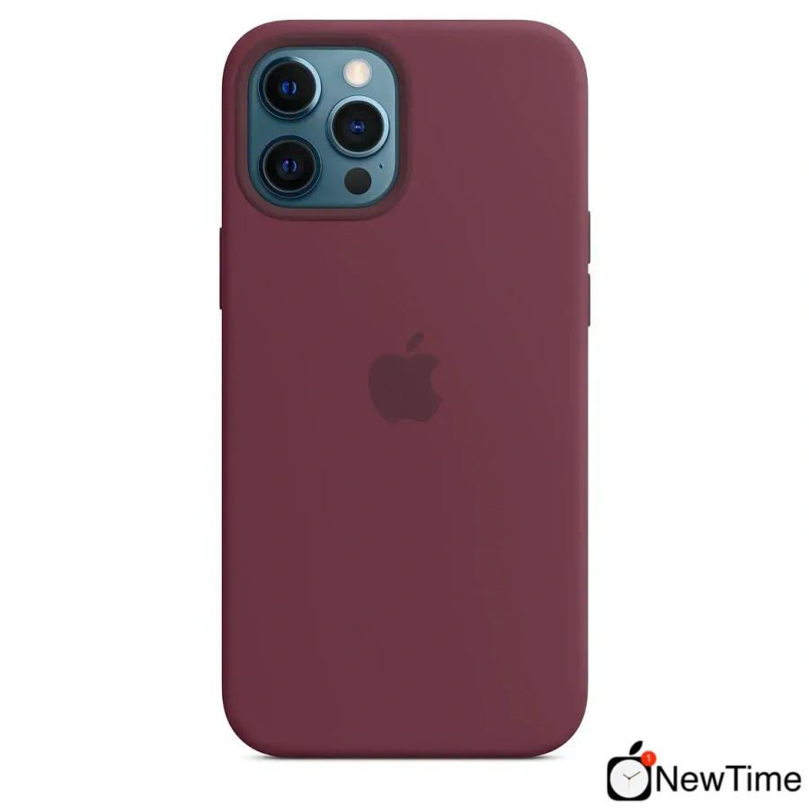 Чохол Apple iPhone 12 Pro Max Silicone Case with MagSafe Lux Copy - Plum (MHLA3)