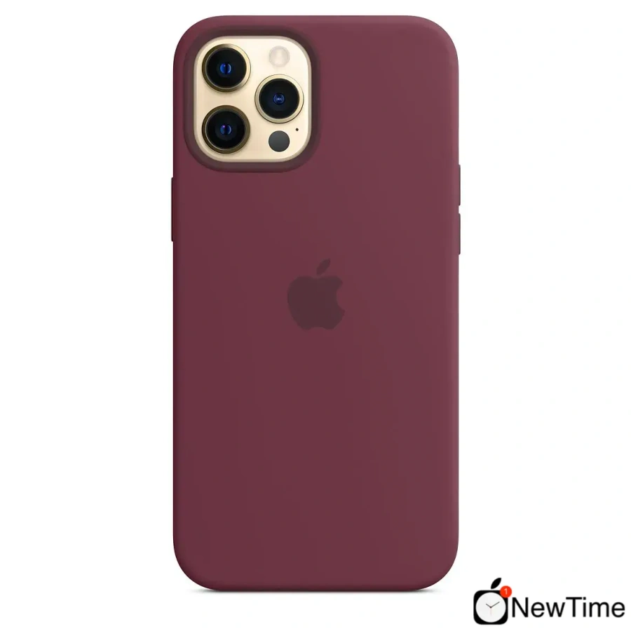 Чохол Apple iPhone 12 Pro Max Silicone Case with MagSafe Lux Copy - Plum (MHLA3)