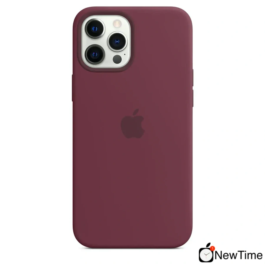 Чохол Apple iPhone 12 Pro Max Silicone Case with MagSafe Lux Copy - Plum (MHLA3)