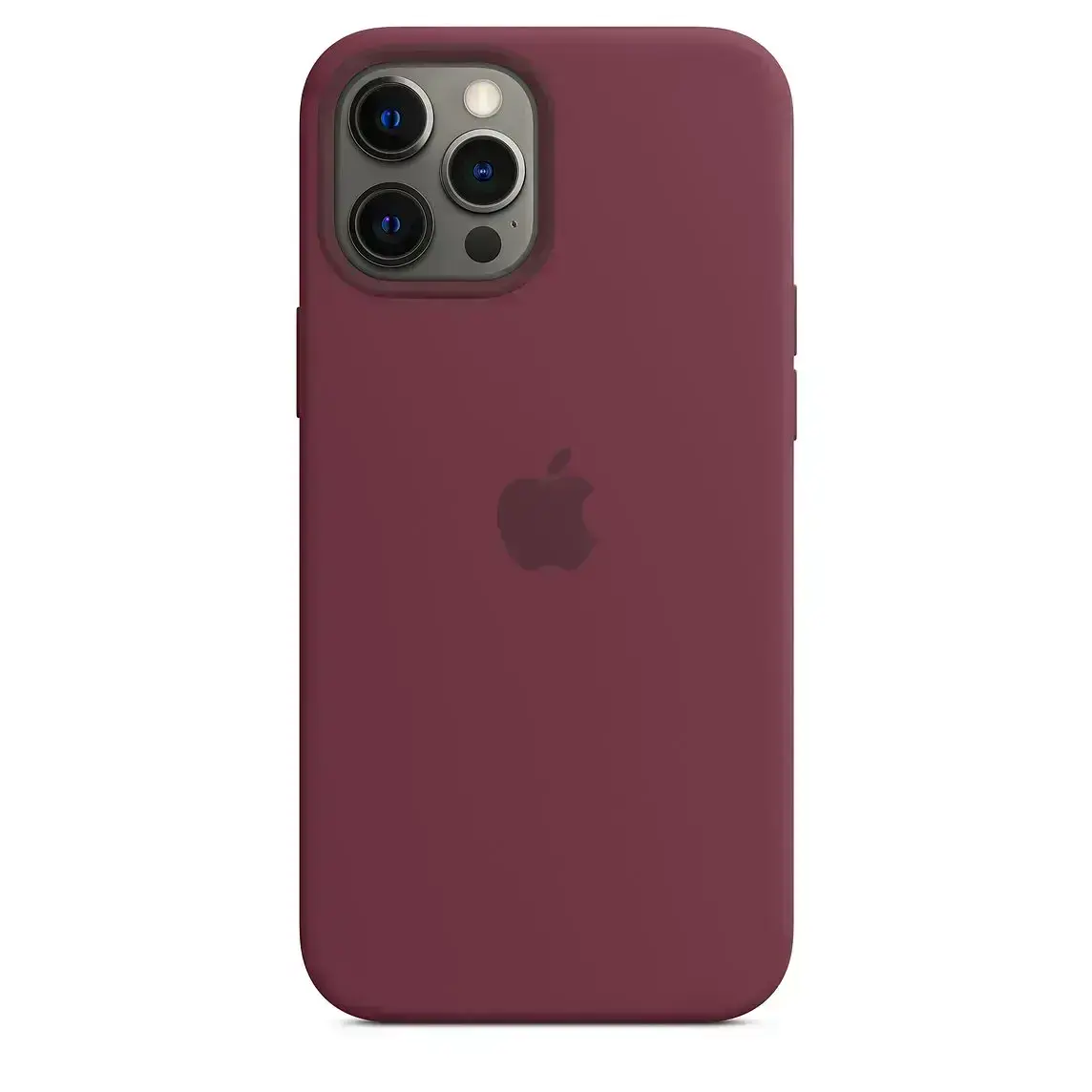 Чохол Apple iPhone 12 Pro Max Silicone Case with MagSafe - Plum (MHLA3)