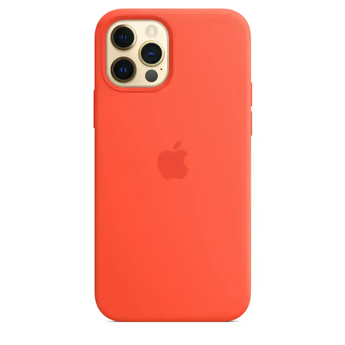 Apple iPhone 12 Pro Max Silicone Case with MagSafe Electric Orange