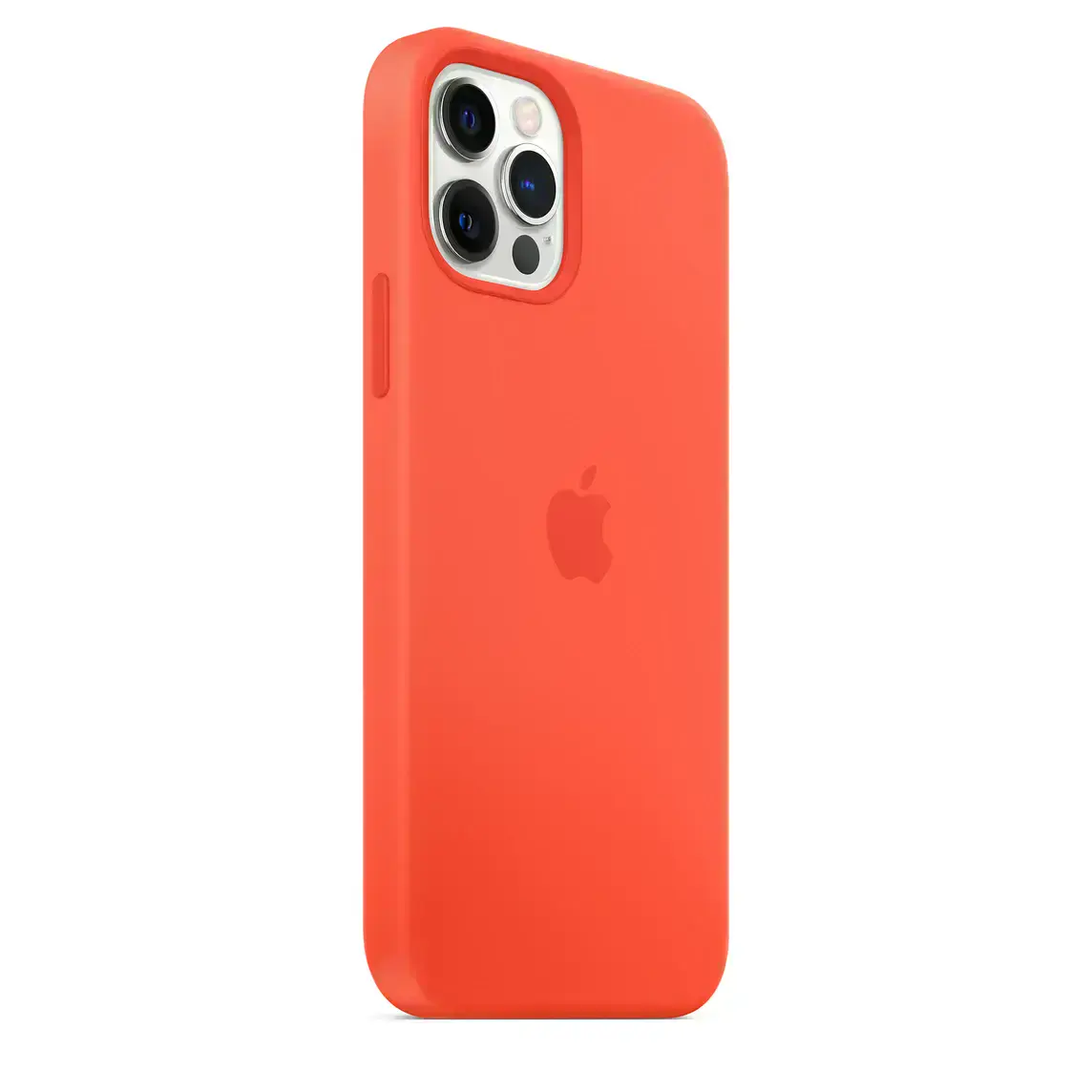 Чохол Apple iPhone 12 Pro Max Silicone Case with MagSafe Lux Copy - Electric Orange (MKTX3)