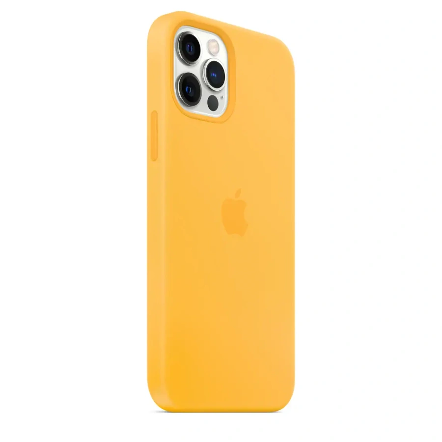 Чехол Apple iPhone 12 Pro Max Silicone Case with MagSafe Lux Copy - Sunflower (MKTW3)