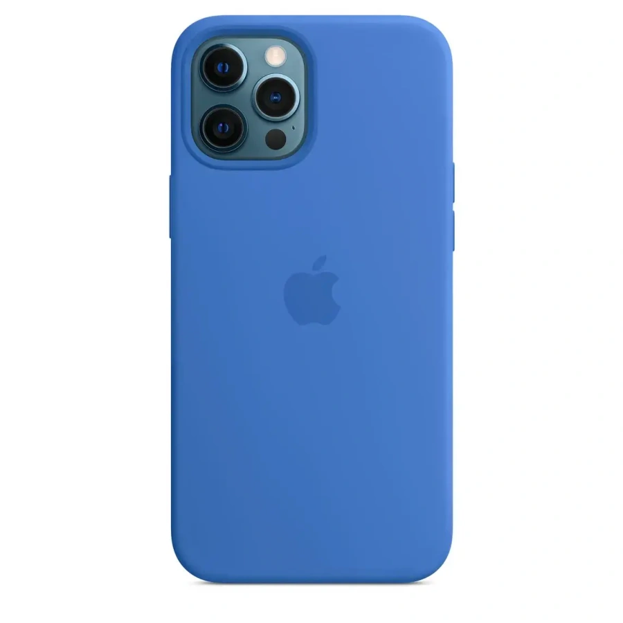 Чохол Apple iPhone 12 Pro Max Silicone Case with MagSafe - Capri Blue (MK043)