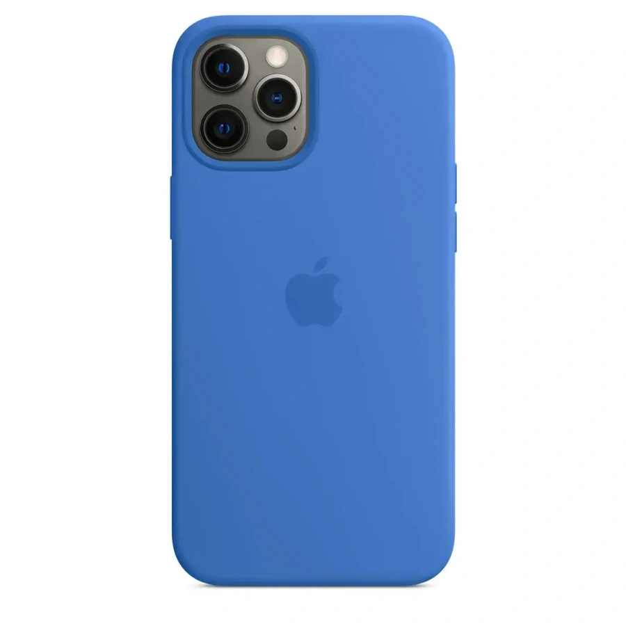 Чохол Apple iPhone 12 Pro Max Silicone Case with MagSafe - Capri Blue (MK043)