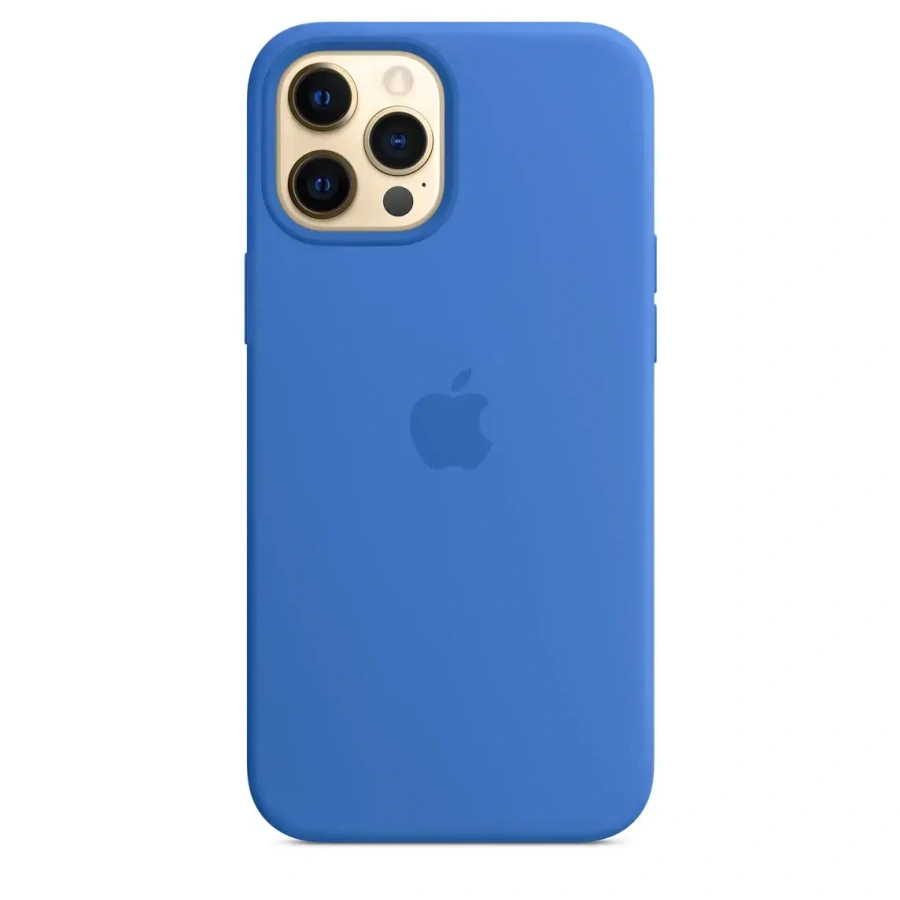 Чохол Apple iPhone 12 Pro Max Silicone Case with MagSafe - Capri Blue (MK043)