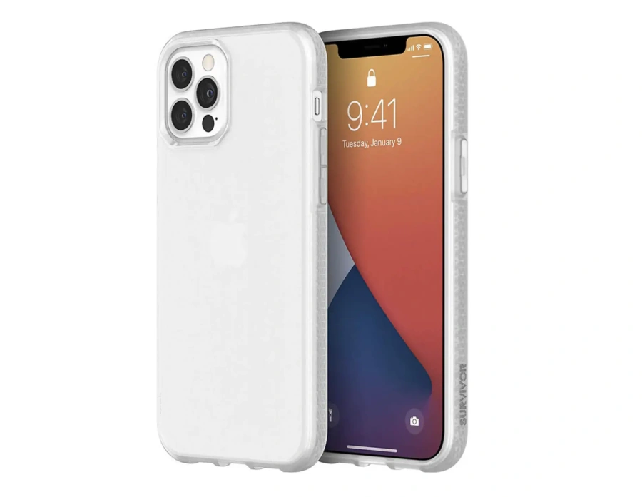 Чехол Griffin Survivor Clear for iPhone 12 | 12 Pro - Clear (GIP-051-CLR)