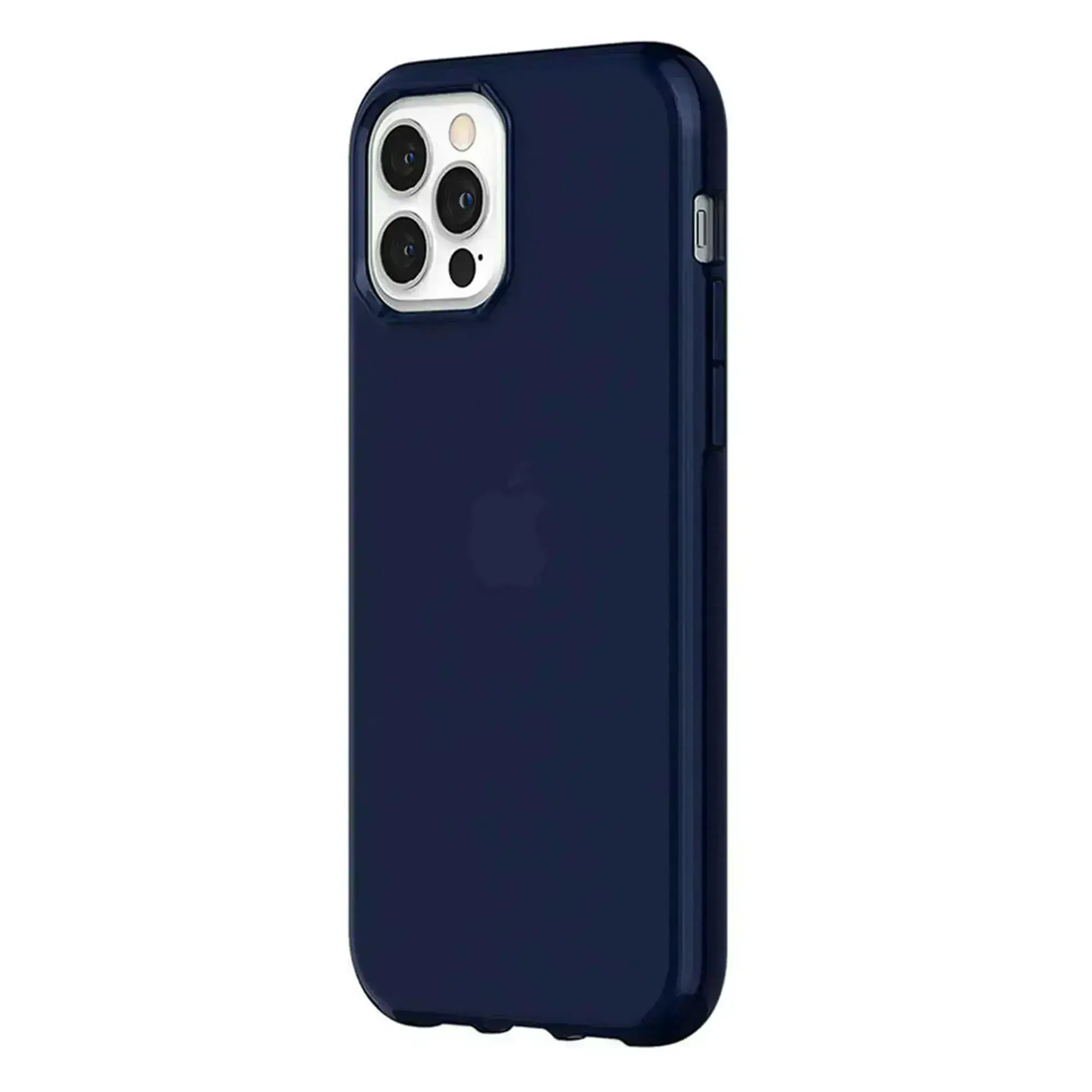 Чехол Griffin Survivor Clear for iPhone 12 | 12 Pro - Navy (GIP-051-NVY)