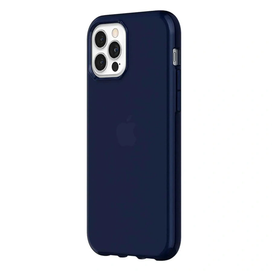 Чехол Griffin Survivor Clear for iPhone 12 | 12 Pro - Navy (GIP-051-NVY)