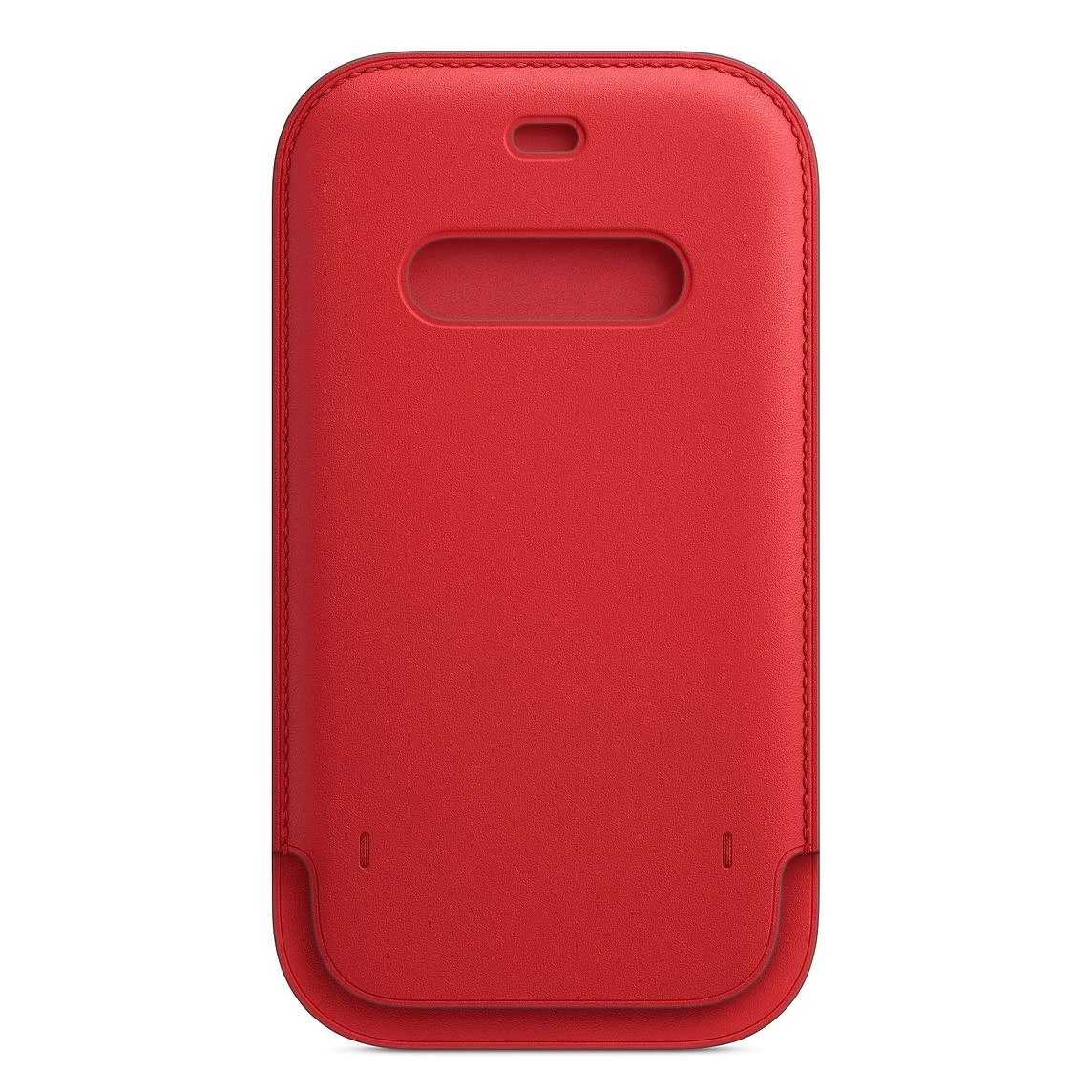 Apple iPhone 12 | 12 Pro Leather Sleeve with MagSafe - (PRODUCT) RED (MHYE3)