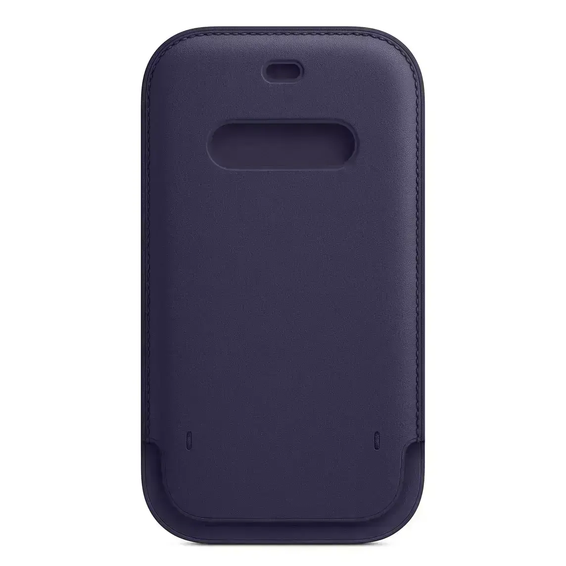 Чохол Apple iPhone 12 | 12 Pro Leather Sleeve with MagSafe - Deep Violet (MK0A3)