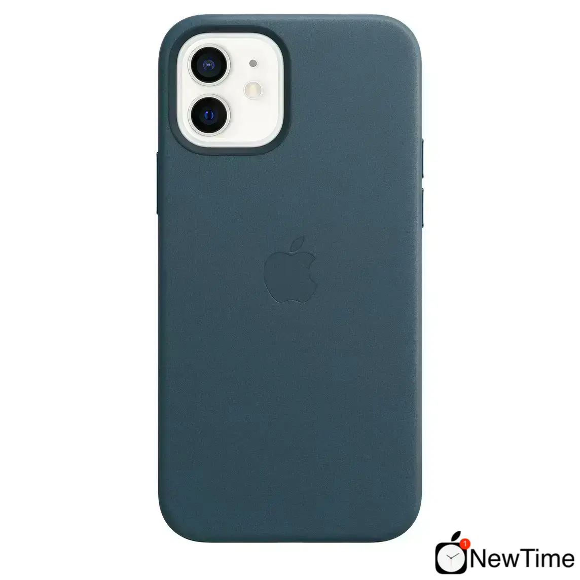Чохол Apple iPhone 12 | 12 Pro Leather Case with MagSafe - Baltic Blue (MHKE3)