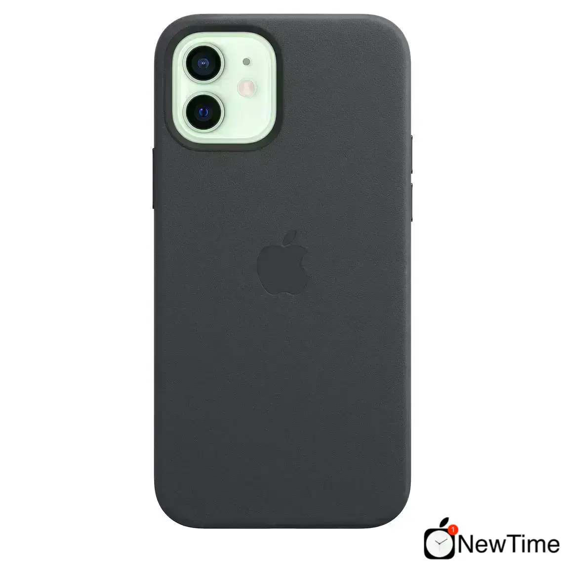 Чохол Apple iPhone 12 | 12 Pro Leather Case with MagSafe - Black (MHKG3)