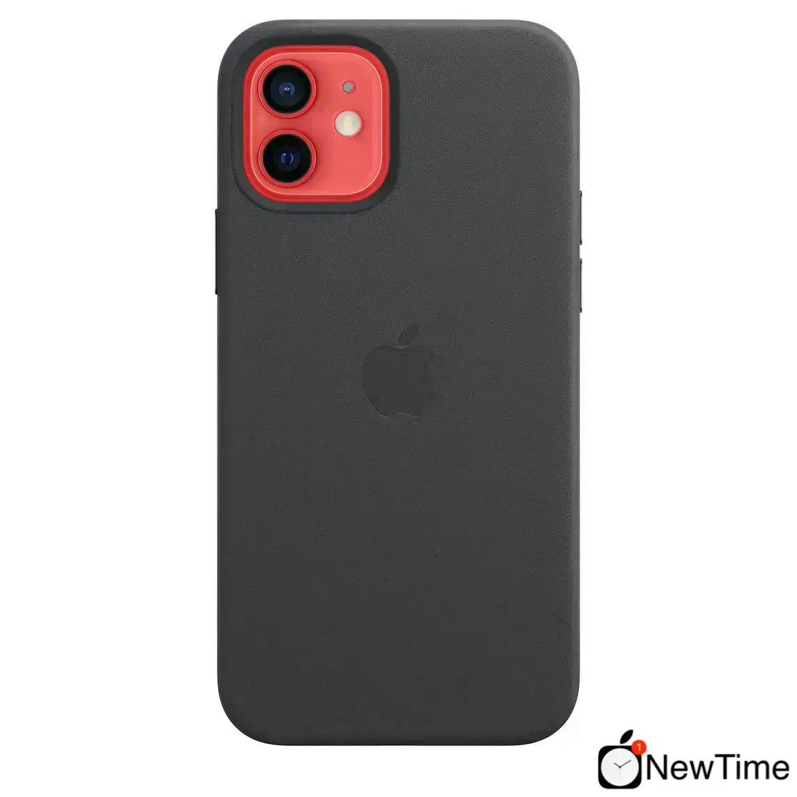 Чохол Apple iPhone 12 | 12 Pro Leather Case with MagSafe - Black (MHKG3)