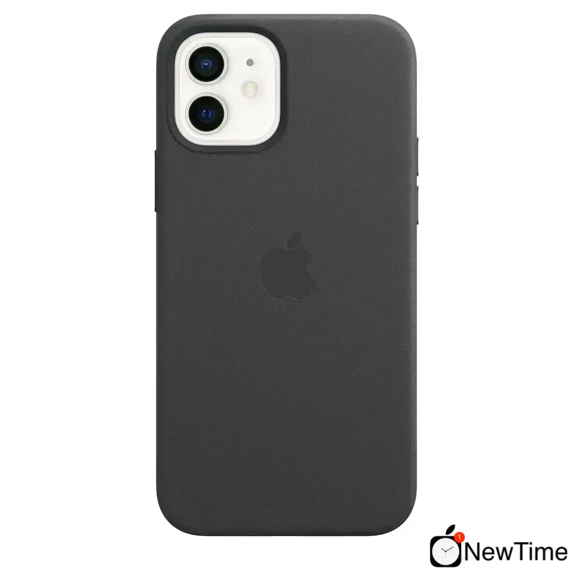 Чохол Apple iPhone 12 | 12 Pro Leather Case with MagSafe - Black (MHKG3)