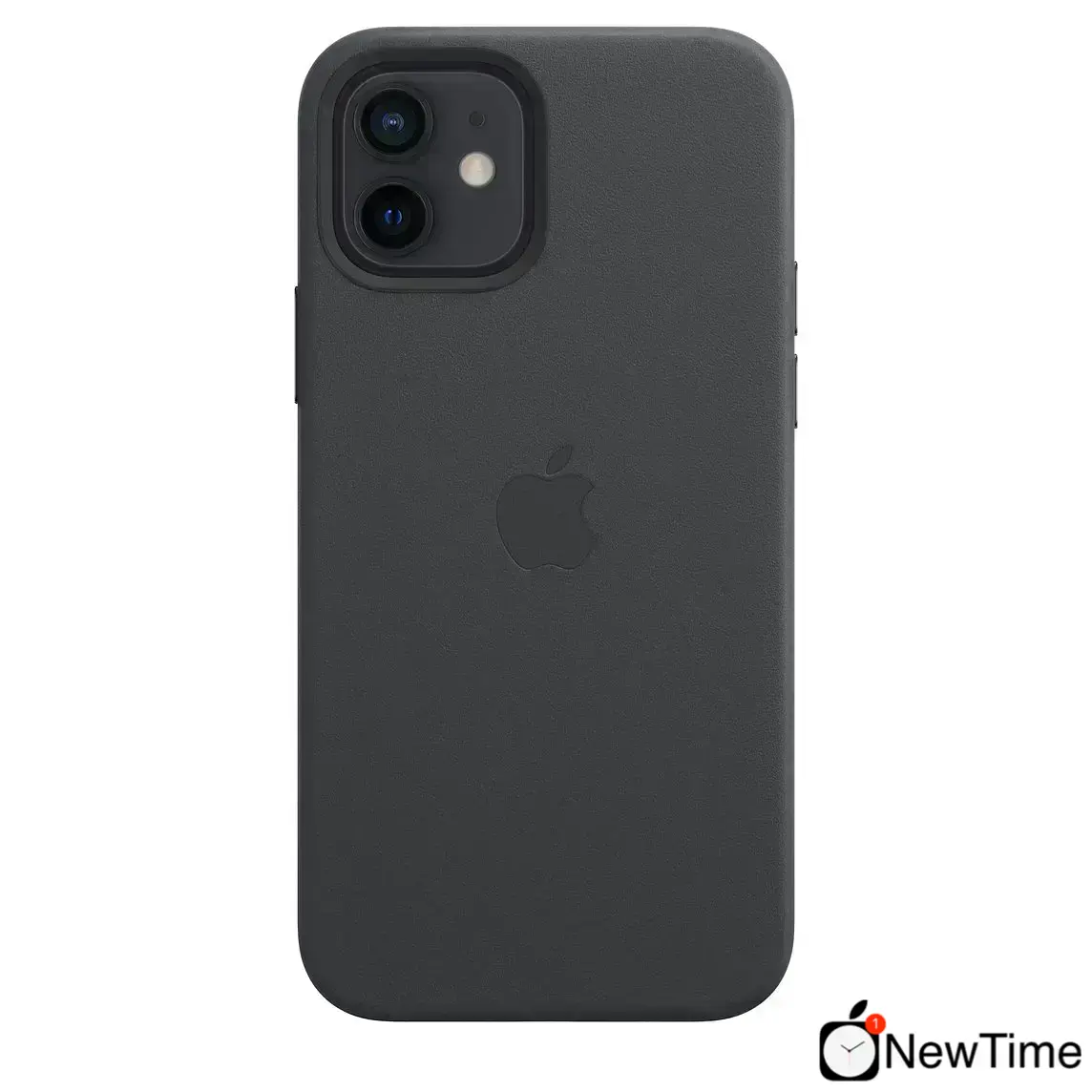 Чохол Apple iPhone 12 | 12 Pro Leather Case with MagSafe - Black (MHKG3)