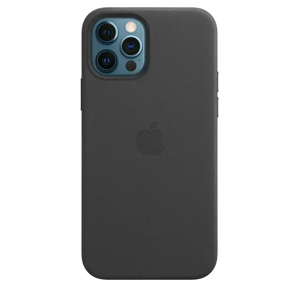 Чохол Apple iPhone 12 | 12 Pro Leather Case with MagSafe - Black (MHKG3)