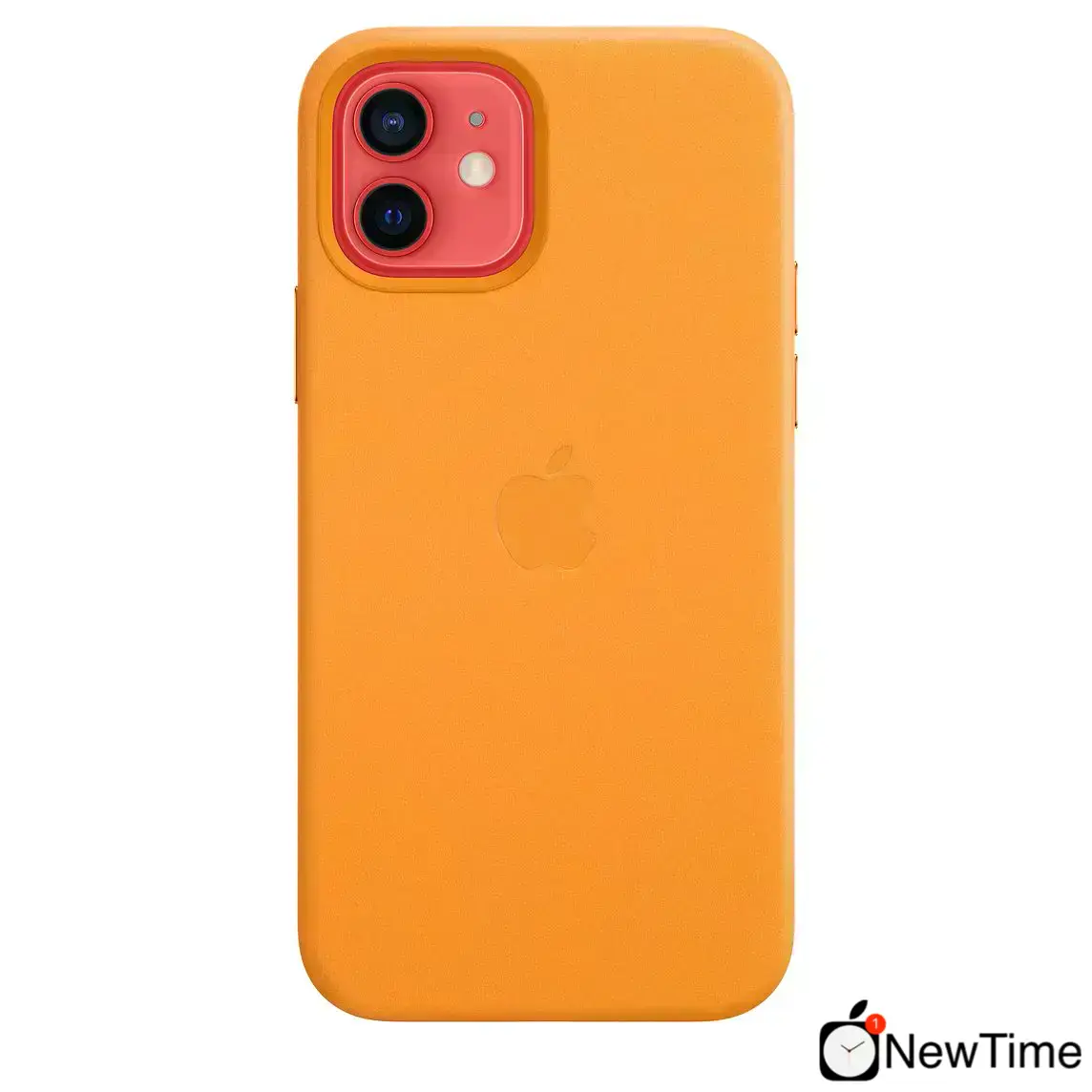Чохол Apple iPhone 12 | 12 Pro Leather Case with MagSafe - California Poppy (MHKC3)