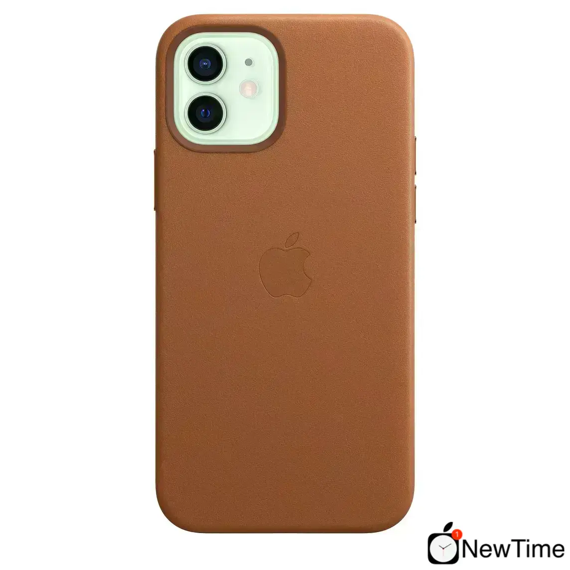 Чохол Apple iPhone 12 | 12 Pro Leather Case with MagSafe - Saddle Brown (MHKF3)