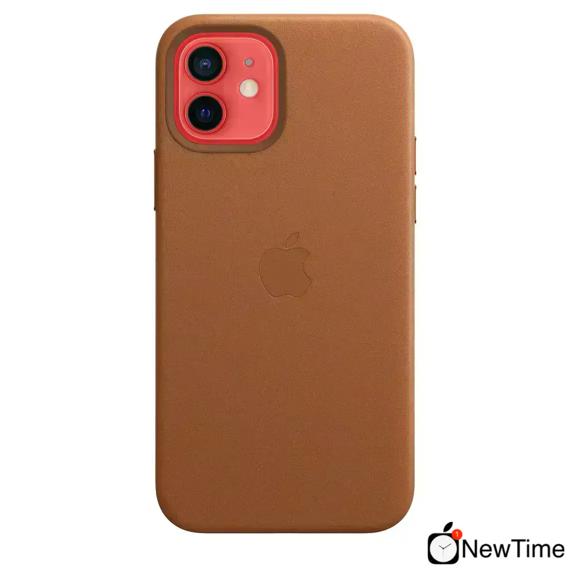Чохол Apple iPhone 12 | 12 Pro Leather Case with MagSafe - Saddle Brown (MHKF3)