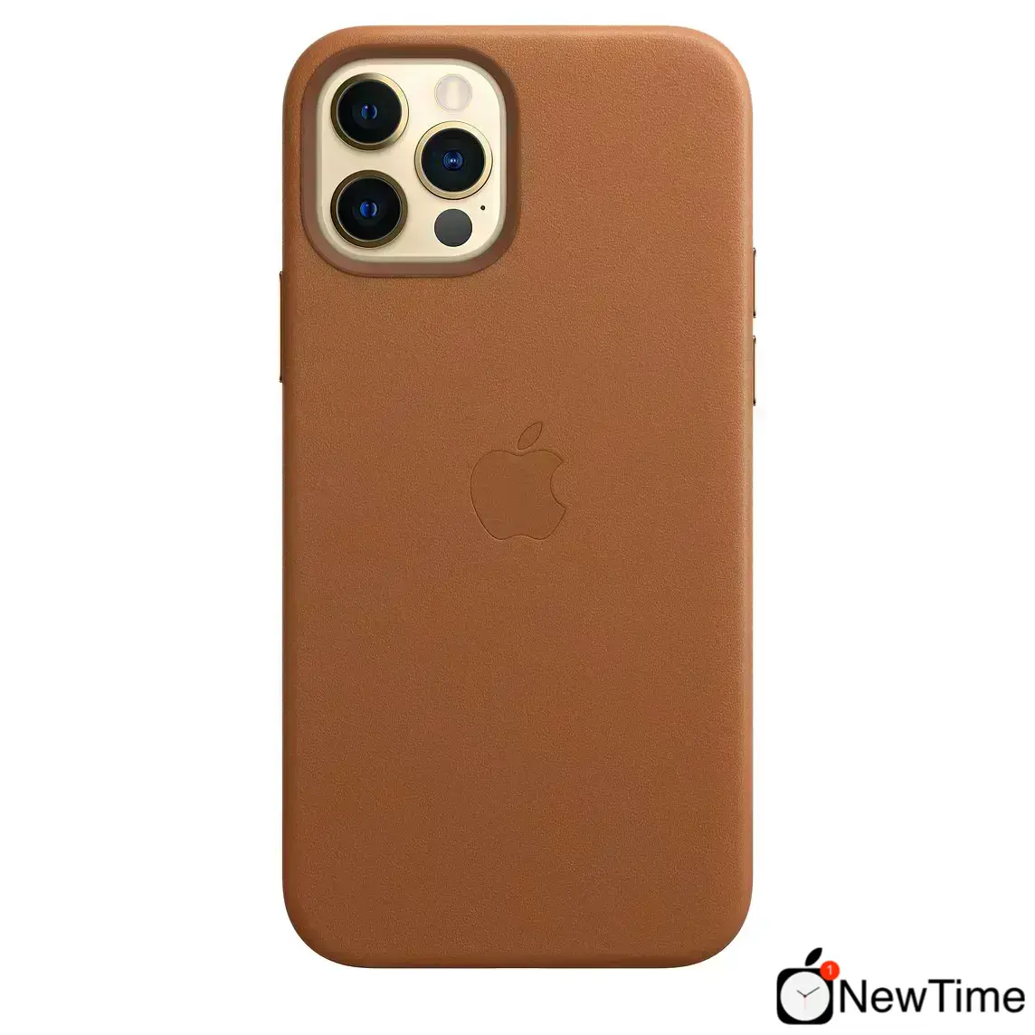 Чохол Apple iPhone 12 | 12 Pro Leather Case with MagSafe - Saddle Brown (MHKF3)