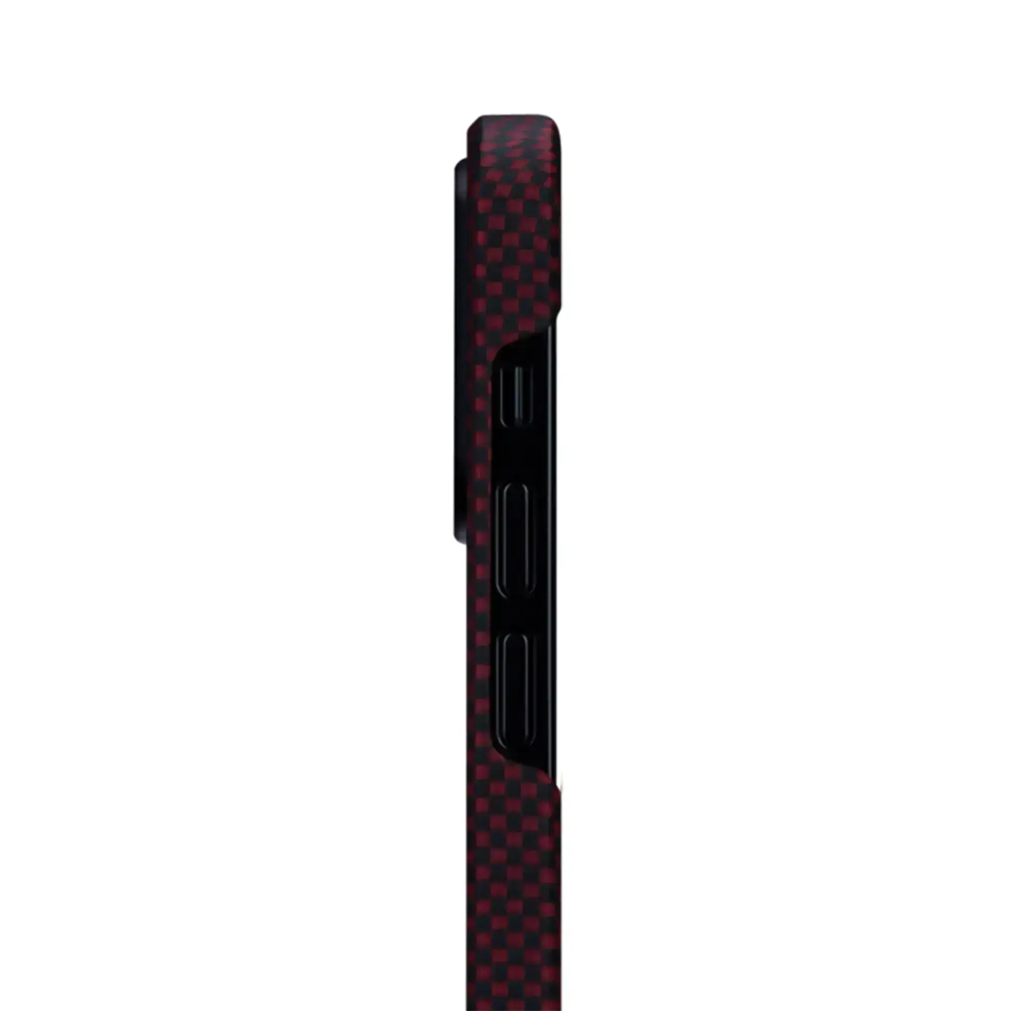 Чохол Pitaka MagEZ Case Plain Black/Red for iPhone 12 Pro (KI1204P)