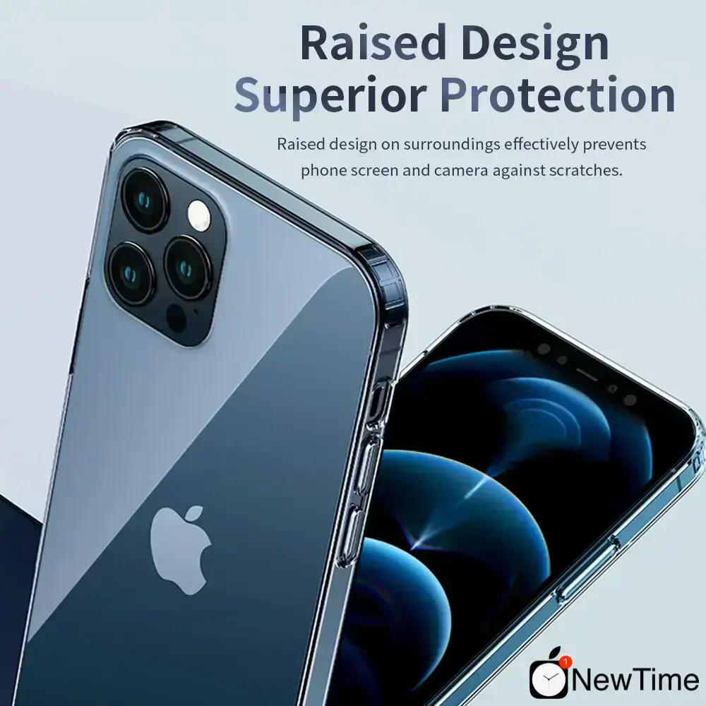 Чохол Rock Pure Series Protection for iPhone 12 | 12 Pro Case - Transparent