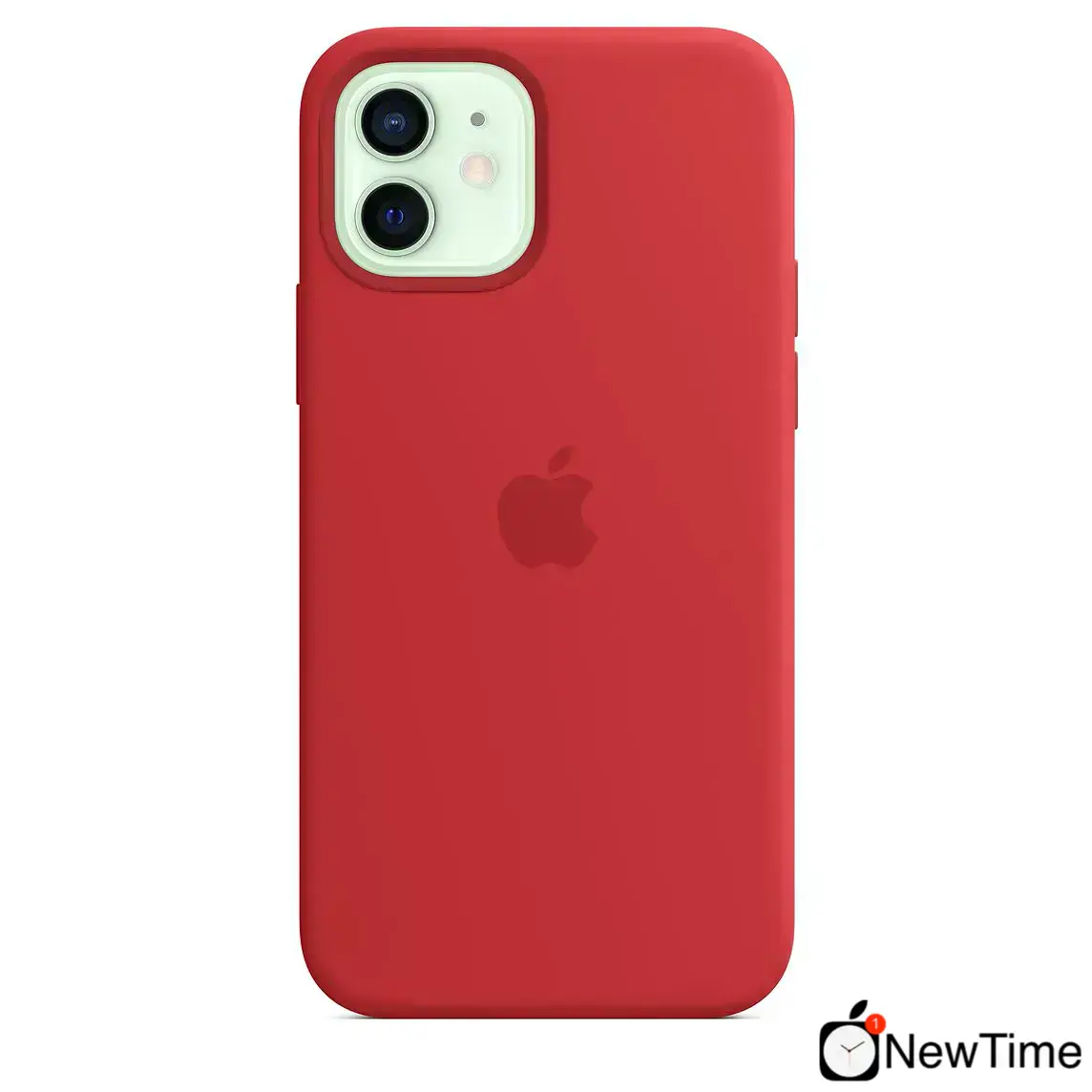 Чехол Apple iPhone 12 | 12 Pro Silicone Case with MagSafe Lux Copy - (PRODUCT)RED (MHL63)