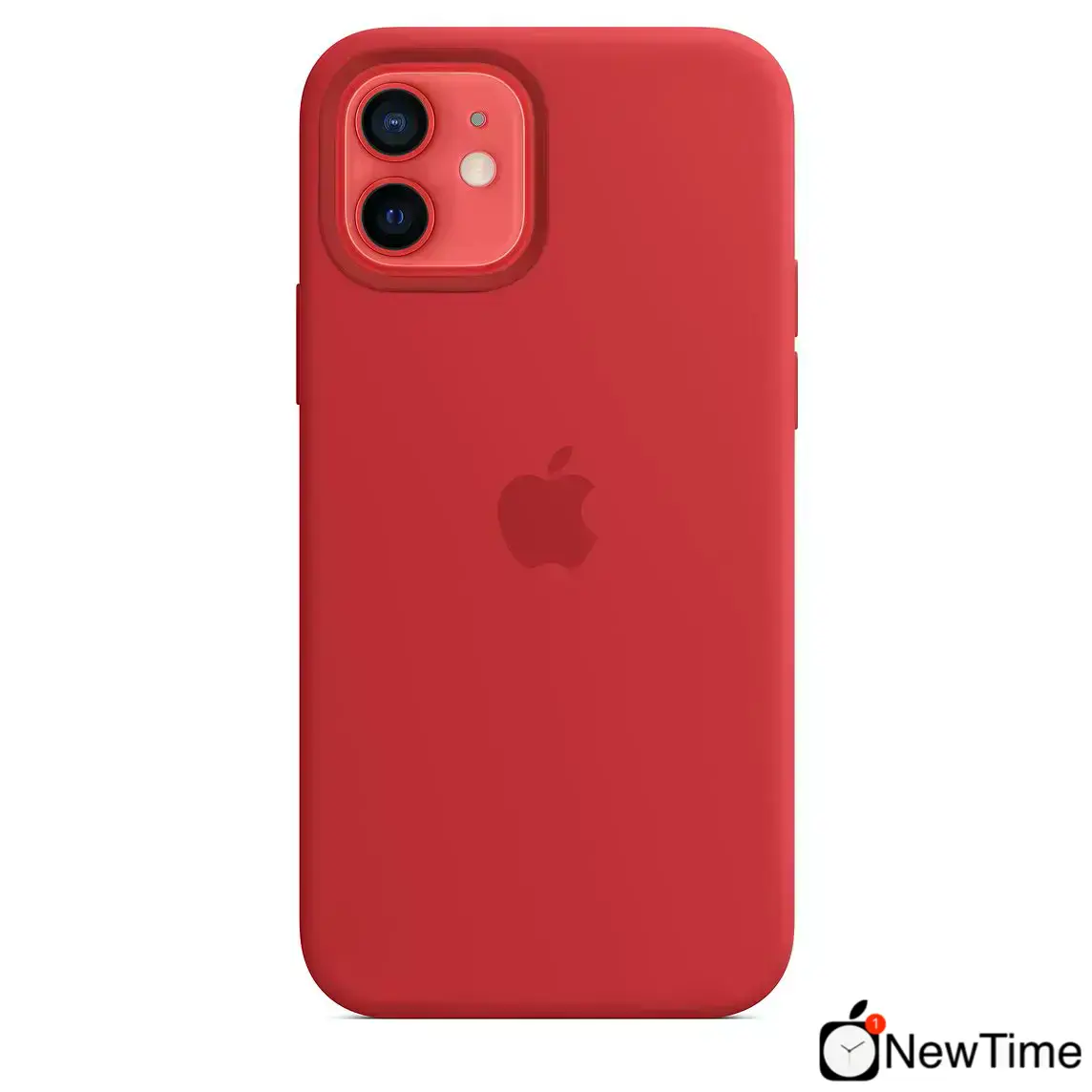 Чехол Apple iPhone 12 | 12 Pro Silicone Case with MagSafe Lux Copy - (PRODUCT)RED (MHL63)