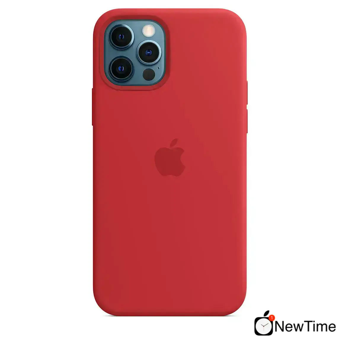 Чехол Apple iPhone 12 | 12 Pro Silicone Case with MagSafe Lux Copy - (PRODUCT)RED (MHL63)