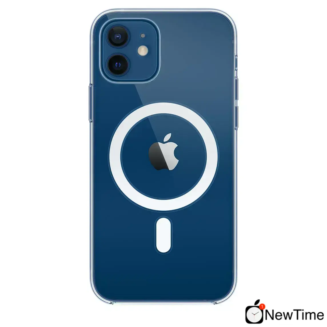 Чехол Apple iPhone 12 | 12 Pro Case with MagSafe Lux Copy - Clear (MHLM3)