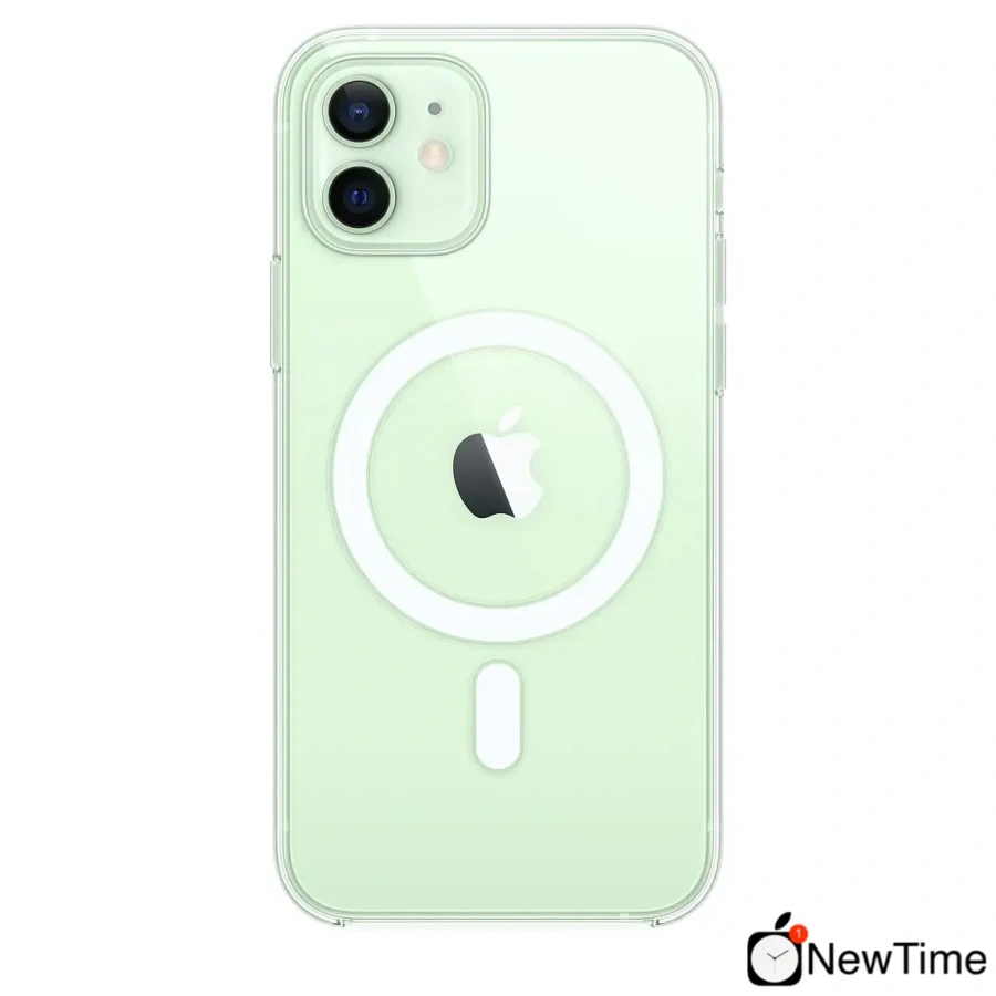 Чехол Apple iPhone 12 | 12 Pro Case with MagSafe Lux Copy - Clear (MHLM3)