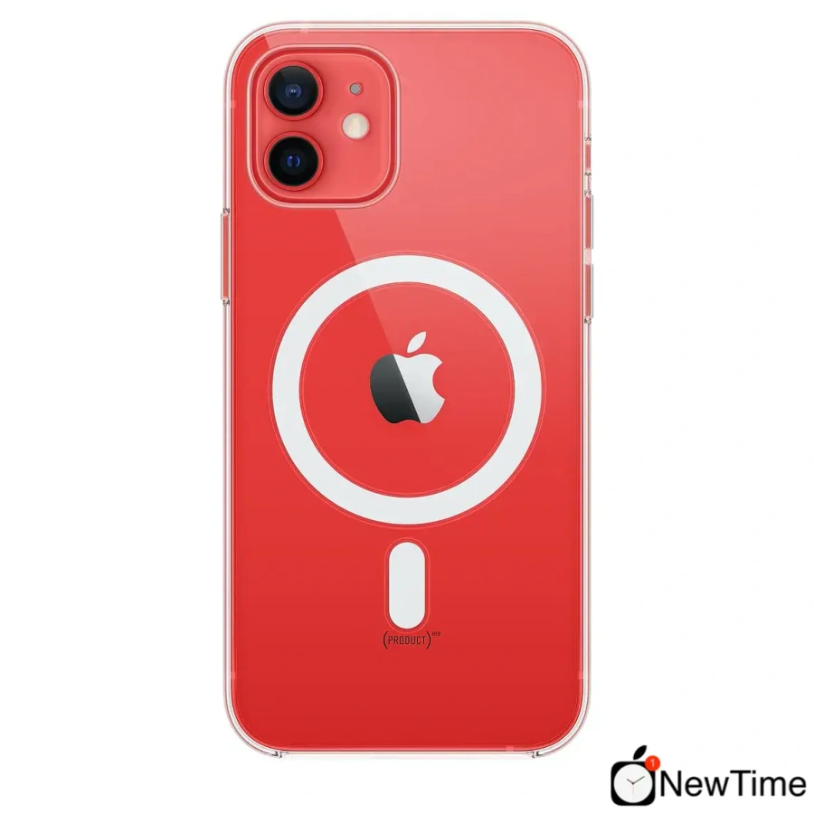 Чехол Apple iPhone 12 | 12 Pro Case with MagSafe Lux Copy - Clear (MHLM3)
