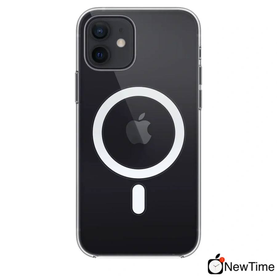 Чехол Apple iPhone 12 | 12 Pro Case with MagSafe Lux Copy - Clear (MHLM3)