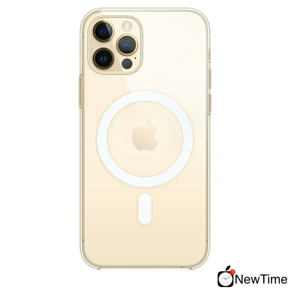 Чехол Apple iPhone 12 | 12 Pro Case with MagSafe Lux Copy - Clear (MHLM3)