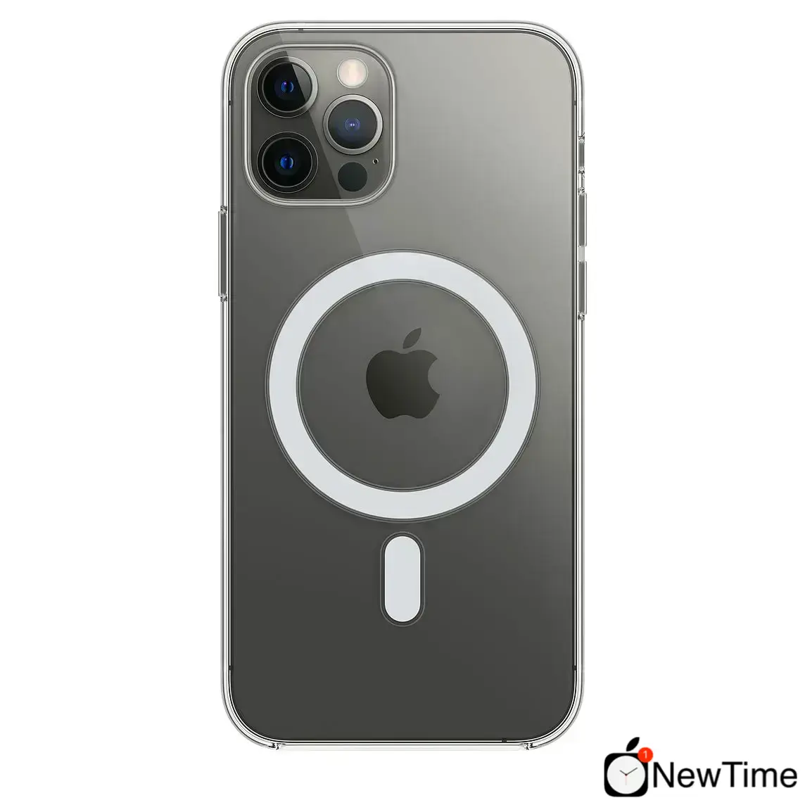 Чехол Apple iPhone 12 | 12 Pro Case with MagSafe Lux Copy - Clear (MHLM3)