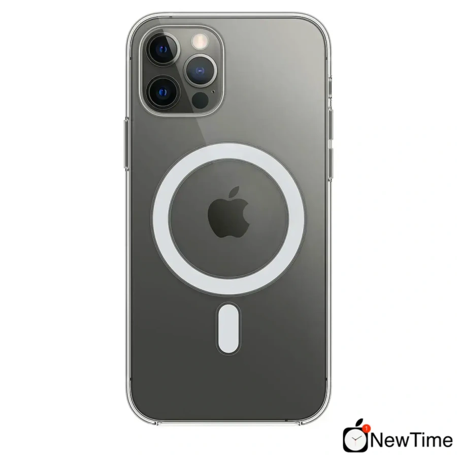 Чехол Apple iPhone 12 | 12 Pro Case with MagSafe Lux Copy - Clear (MHLM3)