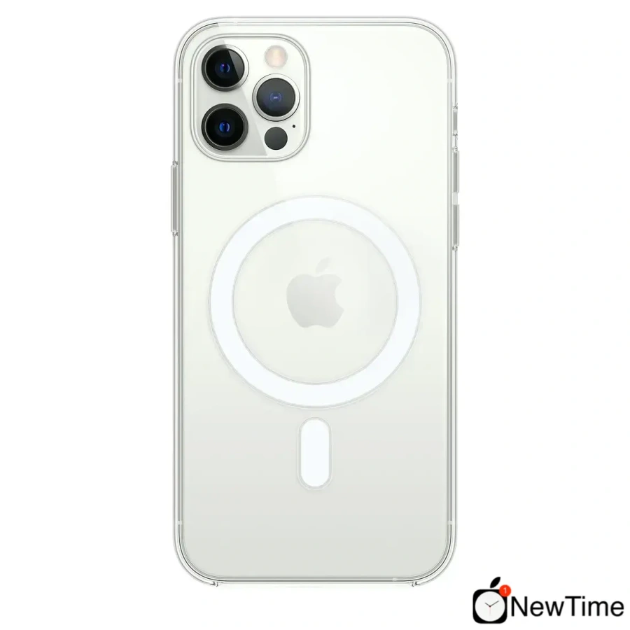 Чехол Apple iPhone 12 | 12 Pro Case with MagSafe Lux Copy - Clear (MHLM3)